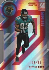 2005 Donruss Elite Football Status Red #45 Jimmy Smith /82