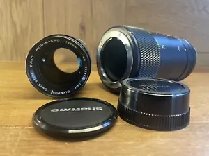 *Near Mint ++* Olympus OM Zuiko Auto Macro 135mm F/4.5 & Auto Extension Tube /JP - Picture 1 of 20
