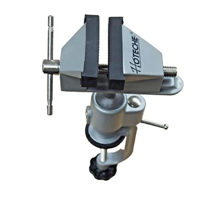 3'' Jaws Aluminum Table Bench Top Vise Vice Universal Swivel Clamp-On 300211 - Picture 1 of 1