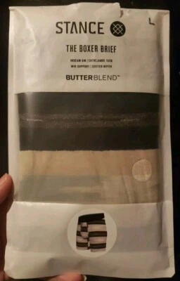 Stance BUTTERBLEND El Calzoncillo Boxer GRANDE Soporte Medio 6" Entrepierna ENCUADERNADO EN SENDERO Foto 1 de 3