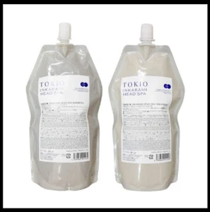 Dr Jr TOKIO IE Inkarami Head Spa Shampoo 700ml & Treatment 700ml refill Set JP - Picture 1 of 2