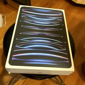 Apple iPad Pro 11 Zoll 4. Gen LEERKARTON NUR 125GB Ecken leichte Gebrauchsspuren - Bild 1 von 5