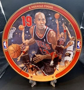 Michael Jordan Plate - Upper Deck Chicago Bulls "A Miracle Finish" (RARE) - Picture 1 of 2