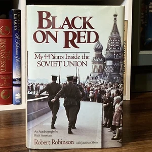 Black on Red - Robert Robinson & Jonathan Slevin (1st edition) Acropolis, 1988 - Picture 1 of 10