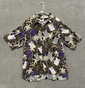 Reyn Spooner Arizona Diamondbacks Hawaiian Shirt Men's XL Rayon Button Down MLB - Picture 1 of 5