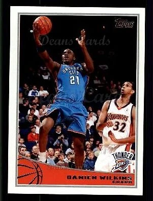 2009 Topps #215 Damien Wilkins Thunder North Carolina St 8 - NM/MT - Image 1 of 1