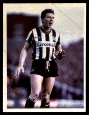 Daily Mirror Stick With Soccer 1986-1987 (Without Text) Peter Jackson Newcastle