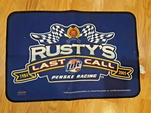 NASCAR RUSTY WALLACE LAST CALL Penske Racing Floor mat carpet - Picture 1 of 8