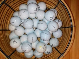 40 MINT & 13 NEAR MINT CALLAWAY CHROME SOFT CHROMESOFT GOLF BALLS FREE SHIPPING - Picture 1 of 2