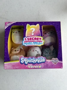 Squishville Squishmallows Purr-FECT Squad Plush Six 2” Squishmallow Purrfect NEW