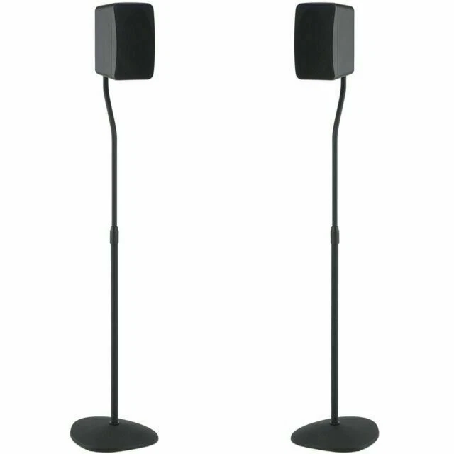 SANUS FBA_HTBS Adjustable Height Speaker Stand - 2 Count