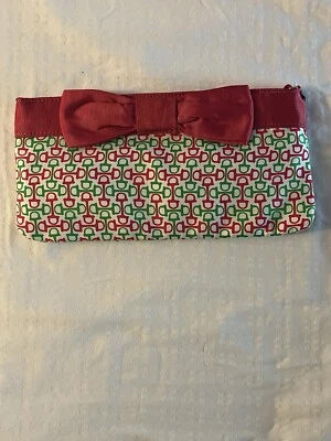 NWT Vineyard Vines Tiny Bits Bow Clutch Pink Tulip and Wristlet  - Image 1 of 4
