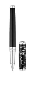 S.T. Dupont Picasso Tintenroller schwarz lackiert, limitierte Auflage, 412046, Neu im Karton - Bild 1 von 9