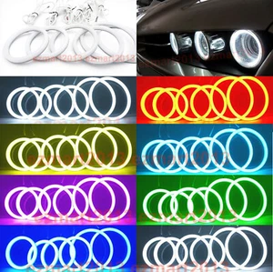 cotton RGB halo ring for Alfa Romeo 159 Brera Spider 05-10 LED angel eye DRL - Picture 1 of 12