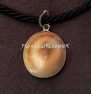 GOMTI CHAKRA LOCKET AMULET BLACK MAGIC PROTECTION PENDANT OCCULT WICCA PAGAN HEX - Picture 1 of 3