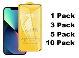 Full Coverage Edge to Edge Tempered Glass Screen for iPhone 14/13/13 Pro - Picture 1 of 1