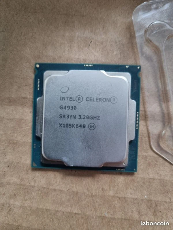 CPU PROCESSORE INTEL G4930 3,20 GHz 2 MB SR3YN SOCKET LGA 1151 OFFERTA - Immagine 1 di 1