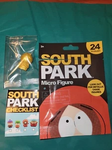 South Park Micro Figuren Butter Metallic Gold Chase Figur geöffnet Blind Bag - Bild 1 von 6