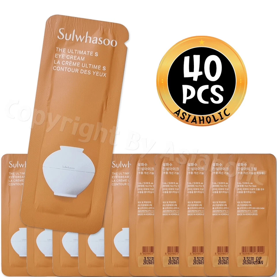 Sulwhasoo The Ultimate S Eye Cream 1ml x 30pcs Anti-Aging