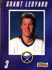 1990-91 Buffalo Sabres Campbells #13 Grant Ledyard