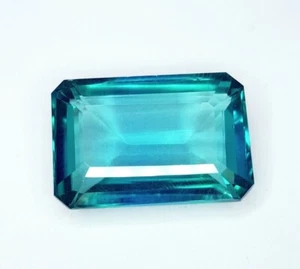 Natural Paraiba Tourmaline 14.57 Ct Loose Certified Gemstone Emerald Transparent - Picture 1 of 10