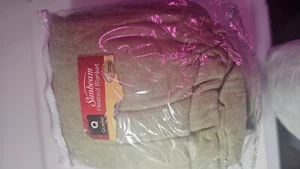 Sunbeam Queen Size Heated Electric Blanket 10 Hr Auto Off Setting Beige. - Picture 1 of 4
