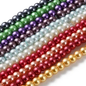 500 Glasperlen Mix 3-4mm kleine Perlen zum Basteln Perlenmix Perlenmischung Bunt - Bild 1 von 3