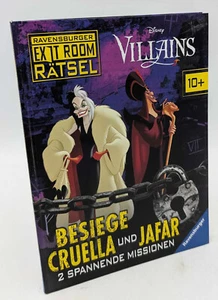 Ravensburger Exit Room Rätsel Disney Villains  Besiege Cruella und Jafar - Bild 1 von 11