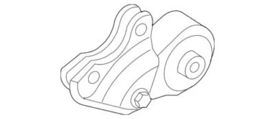 Genuine Mazda Rubber No.1 Eng.Mtg L2Y2-39-04XA - Image 1 of 2