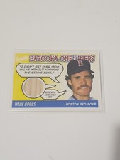 2004 Topps Bazooka One-Liners Wade Boggs Game Used Bat