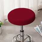 Thickened Round Chair Cover Bar Stool Seat Cover Protector Cushion Slipcover Sg