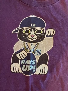 T-Shirt Größe Kind Medium Tampa Bay Rays DJ Kitty - Bild 1 von 5