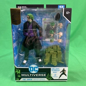 Dc Multiverse The Joker Artist Series McFarlane Gold Label TDK Bane BAF - Picture 1 of 6