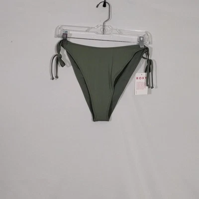 Nuevo con etiquetas Bikini Roxy Verde Oliva Mini Cobertura Para Mujer Talla XXL Foto 1 de 4