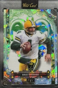 2024 Wild Card Brett Favre Joker Card. #W7JW-BF. 1/1! Scratches On Case Only! - Picture 1 of 2