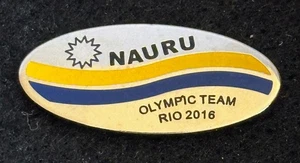 Hard to find 2020 Beijing Summer Olympics - Nauru NOC pin - Picture 1 of 2