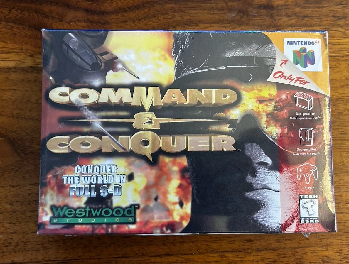 Command & Conquer（コマンド＆コンカー）【中古美品・N64北米版