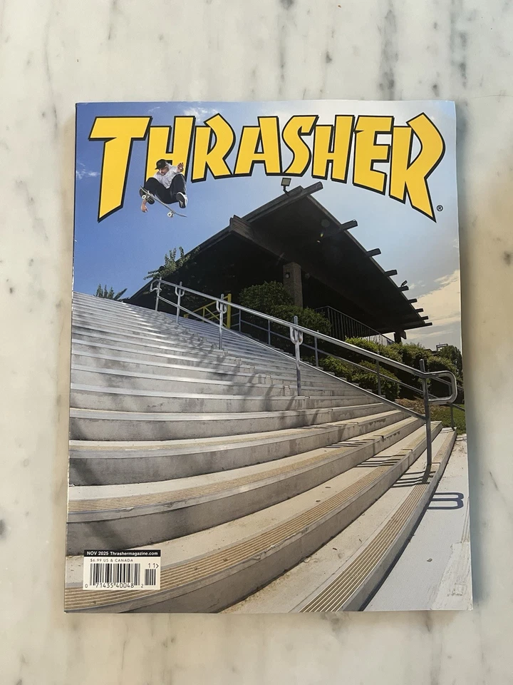 Chris Joslin Tre Flip El Toro Thrasher Magazine November 2025