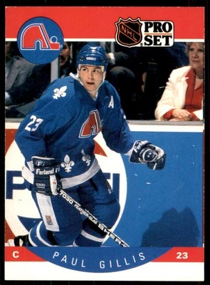 1990-91 Pro Set Paul Gillis Quebec Nordiques #246 - Image 1 of 2