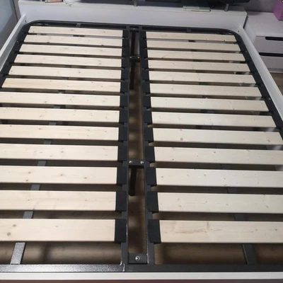 10Pcs 68CM/76CM Length Wooden Bed Slats Sprung Replacement Bed Slats 53MM Width - Image 1 of 4