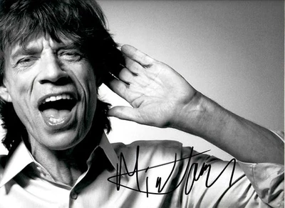 Mick Jagger Autograph + COA (Rolling Stones) - Bild 1 von 3