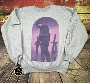 POST MALONE Shirt Sweatshirt HOLLYWOODS BLEEDING Concert TOUR Hanes Mens Medium - Picture 1 of 10