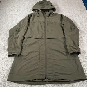 Lululemon Easy As Jacket Rain Coat Size 8 Green Water Repellent Full Zip - Picture 1 of 13
