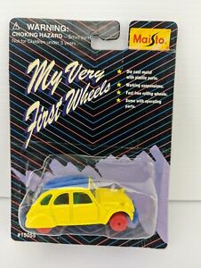 1:64 MAISTO My very first wheels Die-cast Car New in Packet Sealed 1996 USA
