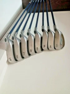 Callaway Big Bertha X-12 Iron set 8pcs 5-9 Pw Sw Aw SuperJV200 S and R-Flex Righ - Picture 1 of 7