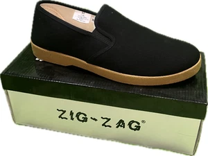 Zapatos Ska Doo Wino Suela de Goma Negra Sin Cordones de Lona para Hombres 7-13, Incluye Talla Media - Imagen 1 de 1