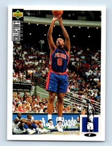1994-95 Collector's Choice Terry Mills Detroit Pistons #106 - Picture 1 of 2
