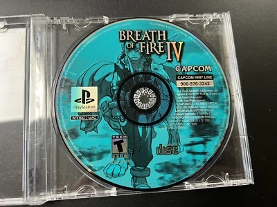 Breath of Fire IV PlayStation 1 PS1 Game Disc Only - Image 1 of 2