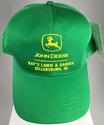 Gorra John Deere para Hombres Licencia Oficial Snapback Ajustable Malla Bordada Nueva Foto 1 de 4