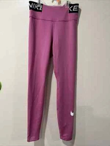 New With Tag Nike Women Pro Icon Logo Tight Training  Pants DB4472-665 - Picture 1 of 3